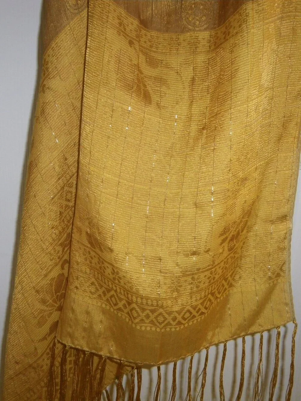 Women’s 100% Silk Patterned Scarf